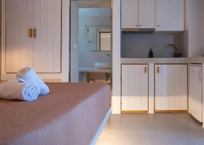 Dedalos Naxos Lägenhetshotell Naxos City